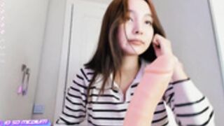 ive_kitsun pussy play and dildo bj