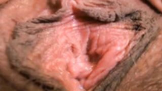 Assessence Hairy pussy teasing closeUp.