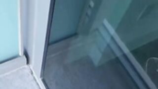 ScarlettKissesXO OF Fucked by Neighbor on Balcony