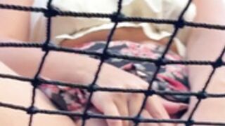 DulceMariaa - Squirting Outdoors