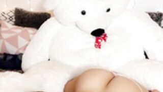 DulceMariaa - Teddy Bear Lap Dance