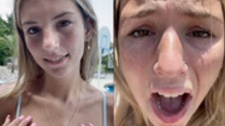 Ambie Bambii OF Pool-side Suck & Fuck