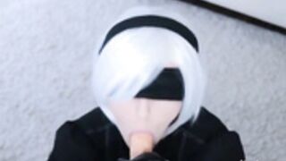 nier masturbates anally