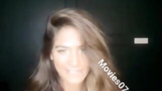 Poonam Pandey Opening Purple Sleeping Robe