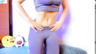 Viktoria Troitskaya Belly Vacuum