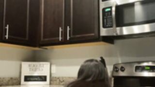 Bigluna22 - Jesika G - Ass Jiggle in the kitchen