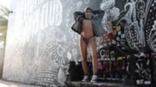 Faith nude walk