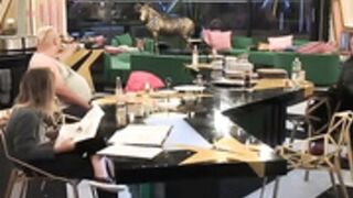 Chloe khan topless pole dance