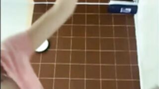 Twins nips hanging under drop shirt