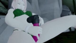 Sakura use bad dragon