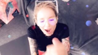 tattooed girl having sex