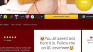 Everine(aka honeydiva)drilling her ass)