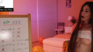 Laurenbrite Hitachi + Lovense Multi Orgasm in Tank Top