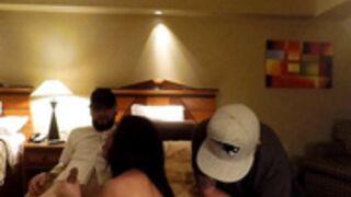 Brooke Woods - My First MMF Ends With A Double Facial