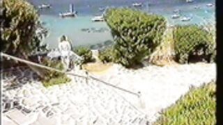 Vintage Page 3 Girls. electric Blue