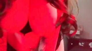 Big Titty Goth Girl Rides 8 inch Dildo from dildo ride