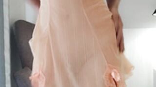 sheer dress no lift