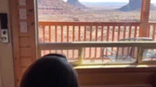 Getting fucked with a view