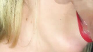 CIF Blowjob blond in silent
