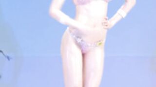 Perfect body Korean fitness girl