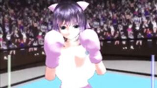 Ultimate Fighting Girl Type B Boob Smother Finisher