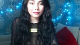 beautiful samantha_glow see through top non-nude