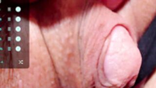 Vianviolet closeup big clit pee hole