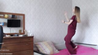 katya8o downblouse and dancing