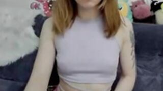 Rika spanks her Cute ass