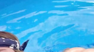 ellybella fucked in teh poOL