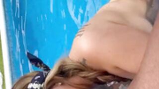 ellybella fucked in teh poOL