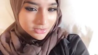 Muslim girl love cock in night