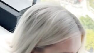 ScarlettKissesXO - Balcony Fuck