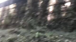 Brother and sister at forest