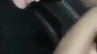 Cam Girl Gets Eaten Out In Car