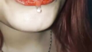 Wet Sensual Mouth Fetish