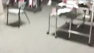 public bj and facial on lunch break at work