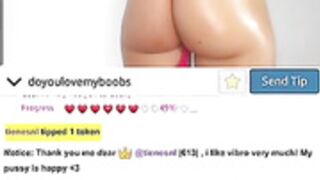 Sexy 18 year old teen oils her bubble butt