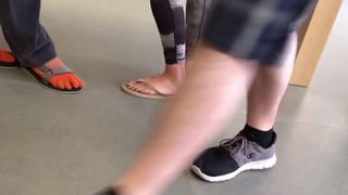 Persian milf candid feet