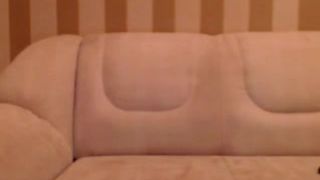 Fressia on couch