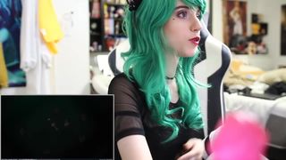 Lana_Rain Cat girl masturbates to hentai
