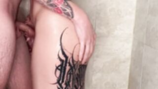 Skylar Vox Gets Fucked In The Shower