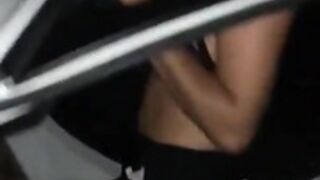 Spanish gf sucks two cocks outdoor and sallow