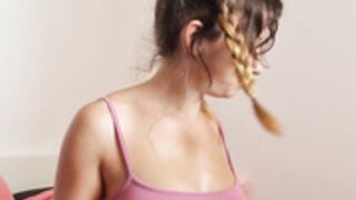 Mara Swan (Madeincanarias) pink dildo