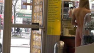 Lucy Cat - Nude In A Store