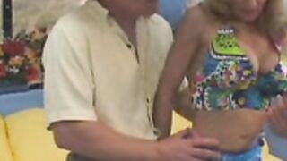 Fake Tits Cougar Gets Buttfucked