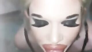 Andrea BGBarbie Leopard Bra Cumshot