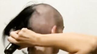 sexy ladies shave heads smooth bald