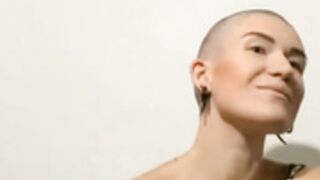 sexy ladies shave heads smooth bald