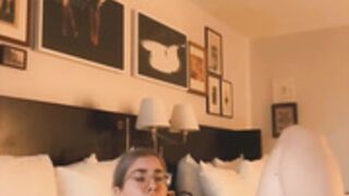 Jen Brett fingering pussy